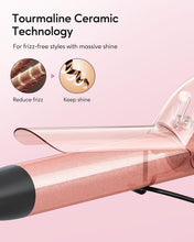 Load image into Gallery viewer, Versatile Ceramic Curling Iron Set with Brush, 5 Barrels &amp; Heat Resistance Glove