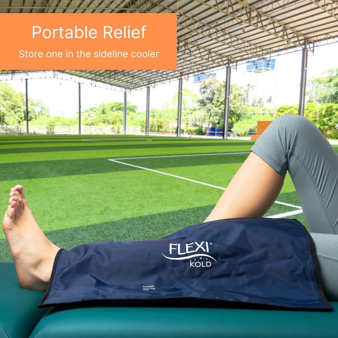 FlexiKold Customized Comfort - Extra Large Gel Ice Pack for Injuries & Soreness