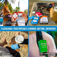 Load image into Gallery viewer, Portable 500+ Flash Cards Set: Learn Spanish with Engaging Visuals &amp; Resources