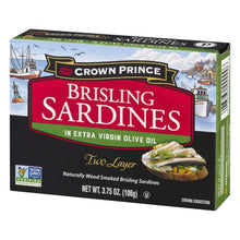 Load image into Gallery viewer, Naturally Smoked Brisling Sardines - 12 Cans of Wild Caught Protein Perfection