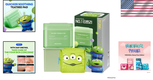 200 Hypoallergenic Madecassoside Cotton Pads - Tea Tree Skin Care Solution