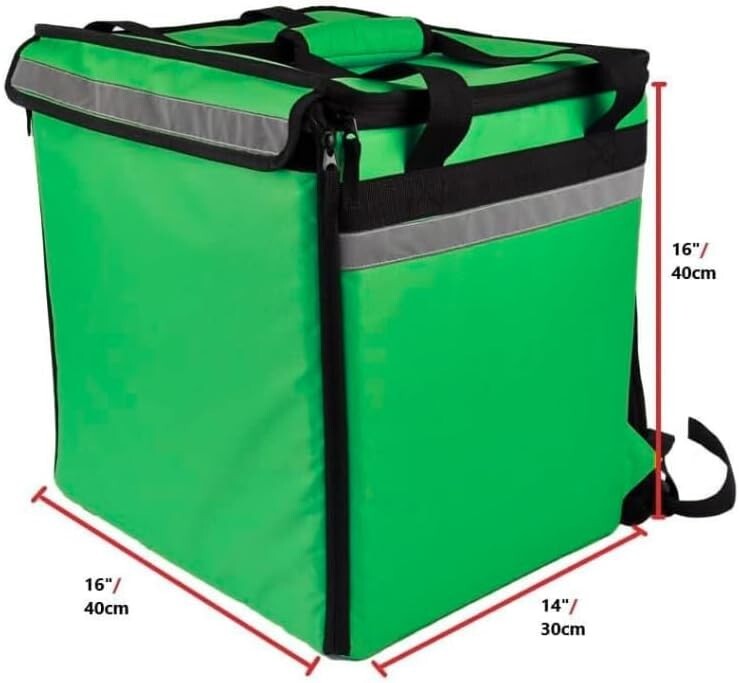 Expandable Catering Cooler Bag - Waterproof Insulated Delivery Bag for Couriers