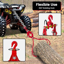 Load image into Gallery viewer, Heavy-Duty Logging Tongs 36-Inch with 3000 lb Lifting Capacity - 4 Claw Grip