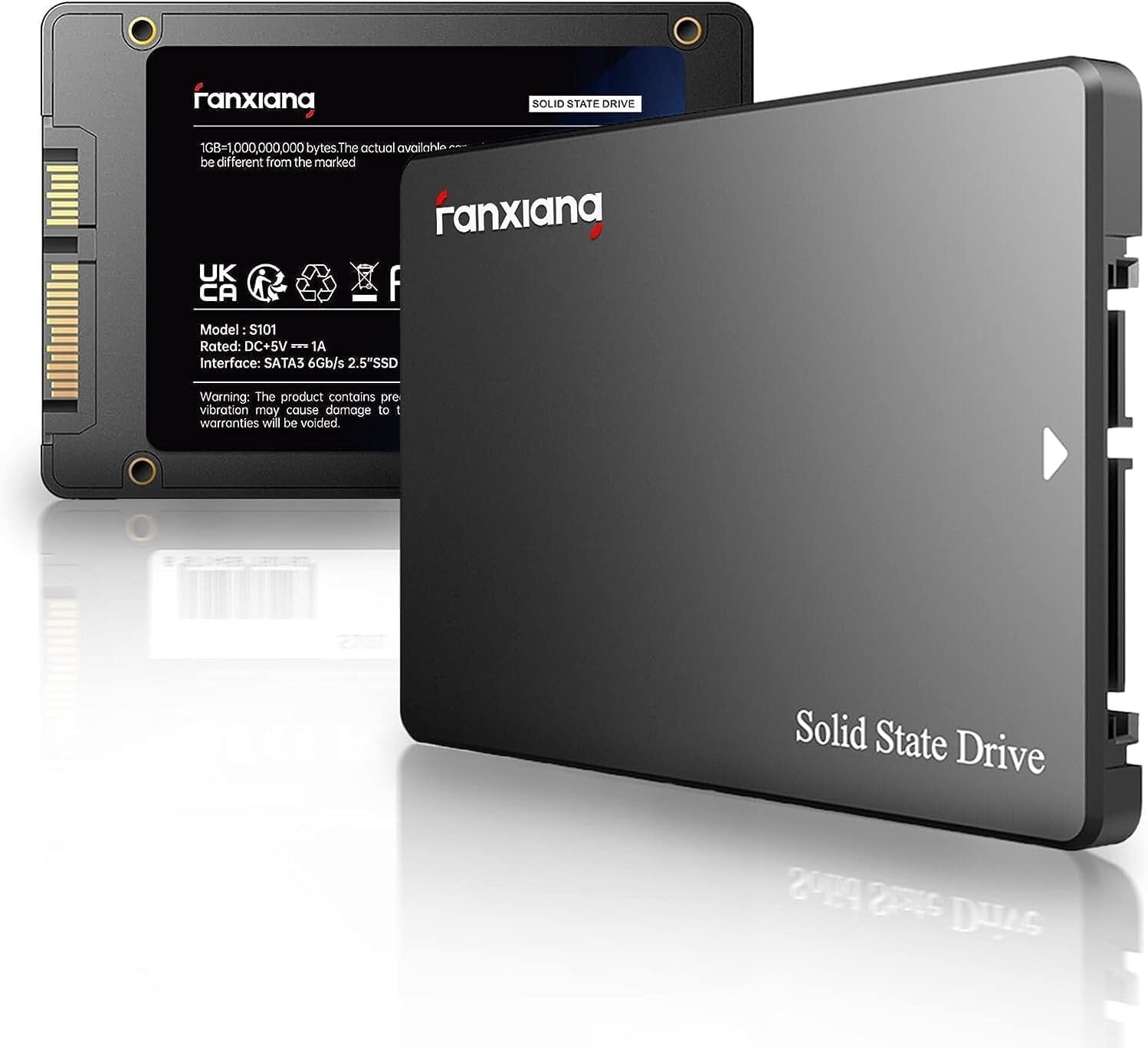 1TB Internal Solid State Drive - S101 SATA SSD, 550MB/s for Enhanced Computing