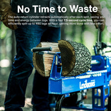 Load image into Gallery viewer, Gas-Powered 20 Ton Log Splitter - Efficient Forestry Tool with Safety Features