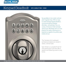 Load image into Gallery viewer, Antique Brass Keyless Entry Lock with Illuminated Keypad for Enhanced Security