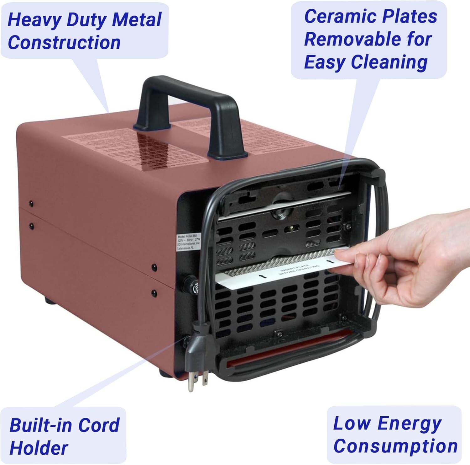 Touch Control Ozone Generator for Odor-Free Living in Apartments and Vehicles