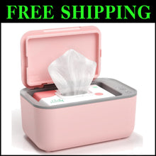 Load image into Gallery viewer, Large Capacity Baby Wipe Warmer &amp; Dispenser with 3 Heat Modes in Pink
