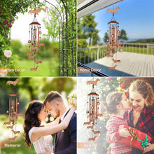 Load image into Gallery viewer, Weather-Resistant Dachshund Dog Wind Chimes - Adjustable Decor for Outdoors