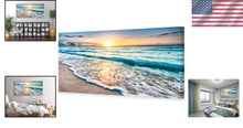 Load image into Gallery viewer, Elegant 30x60 Beach and Ocean Canvas Prints - Perfect for Home &amp; Office