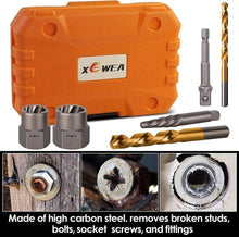 Load image into Gallery viewer, Comprehensive 26PC Screw &amp; Bolt Kit with Easy-Out Extractor and Cobalt Drill Bit
