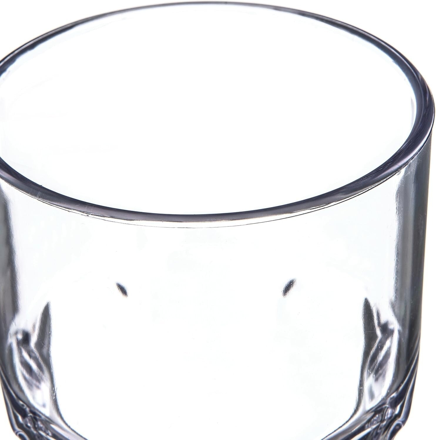 Multi-Use Clear Plastic Tumblers - 24 Pack of Louis 16-Ounce Tall Glasses