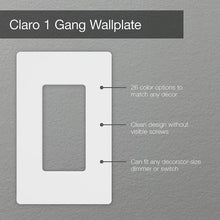 Load image into Gallery viewer, Screwless Glossy Black Light Switch Cover Plate - 96 Pack Decorator Style