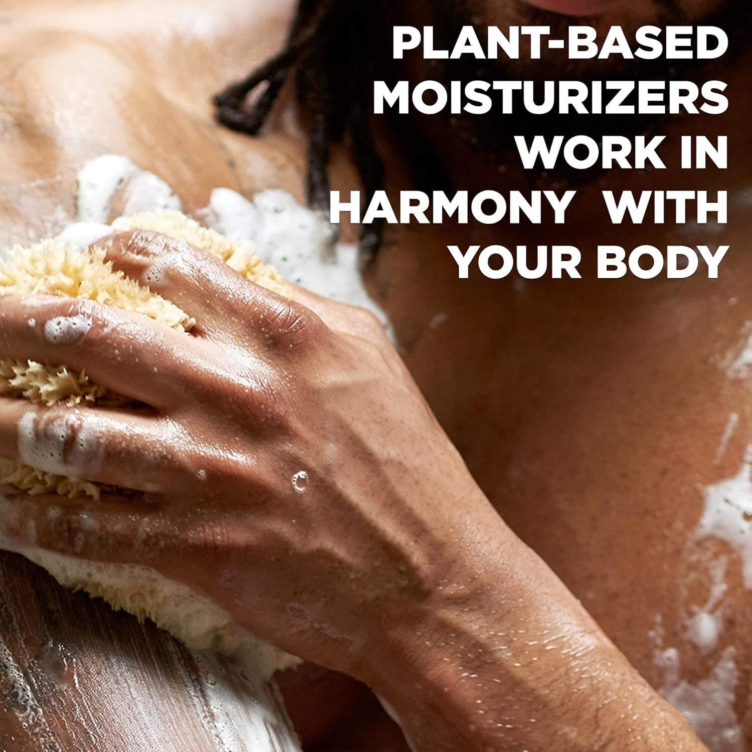 Sandalwood & Cardamom Men's Body Wash - 18 oz x 4 - Hydrates Skin Naturally