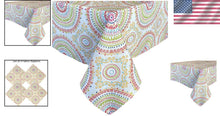 Load image into Gallery viewer, Modern Geometric 60” x 120” Tablecloth - Stylish for Indoor and Outdoor Use