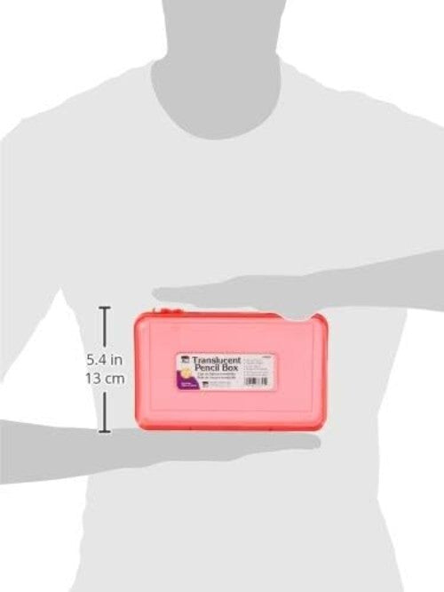 Organize with 24 Assorted Snap-Close Plastic Pencil Boxes – Perfect for Students