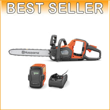 Load image into Gallery viewer, Battery-Powered Power Axe 350i Chainsaw: 25% More Power Boost Mode Included