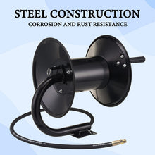 Load image into Gallery viewer, Stainless Steel 150ft Hose Reel with Swivel Arm - Max 4000 PSI Pressure Capacity