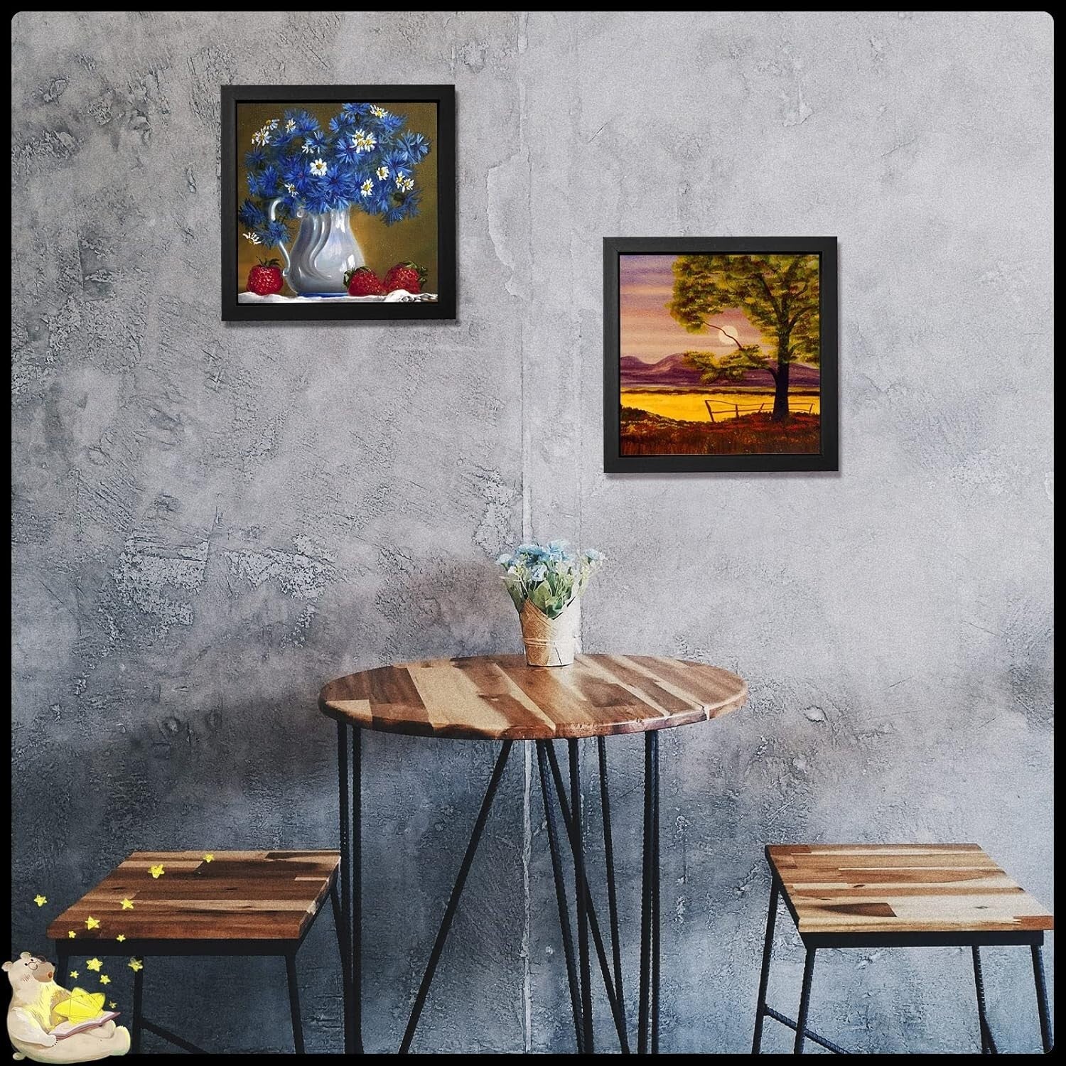 Elegant Wall Mount 12 Pcs Shadow Box Frames for Weddings & Special Events