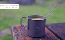 Load image into Gallery viewer, Premium Titanium Pot 650ml - Dishwasher Safe and Insulated Kitchen Essential