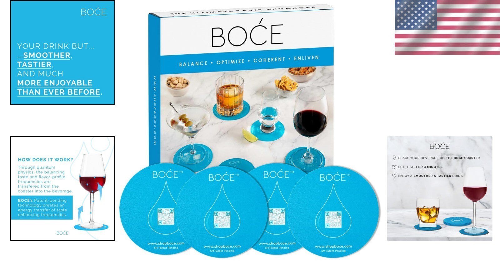 Round Acrylic Coasters for Fast Flavor Enhancement - Ideal for Any Beverage