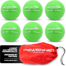 Load image into Gallery viewer, Professional Weighted Baseball Training Balls - 14 oz, 6-Pack for All Levels