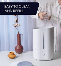 Load image into Gallery viewer, Cool Mist Ultrasonic 6L Humidifier with Night Light - Ideal for Babies &amp; Plants