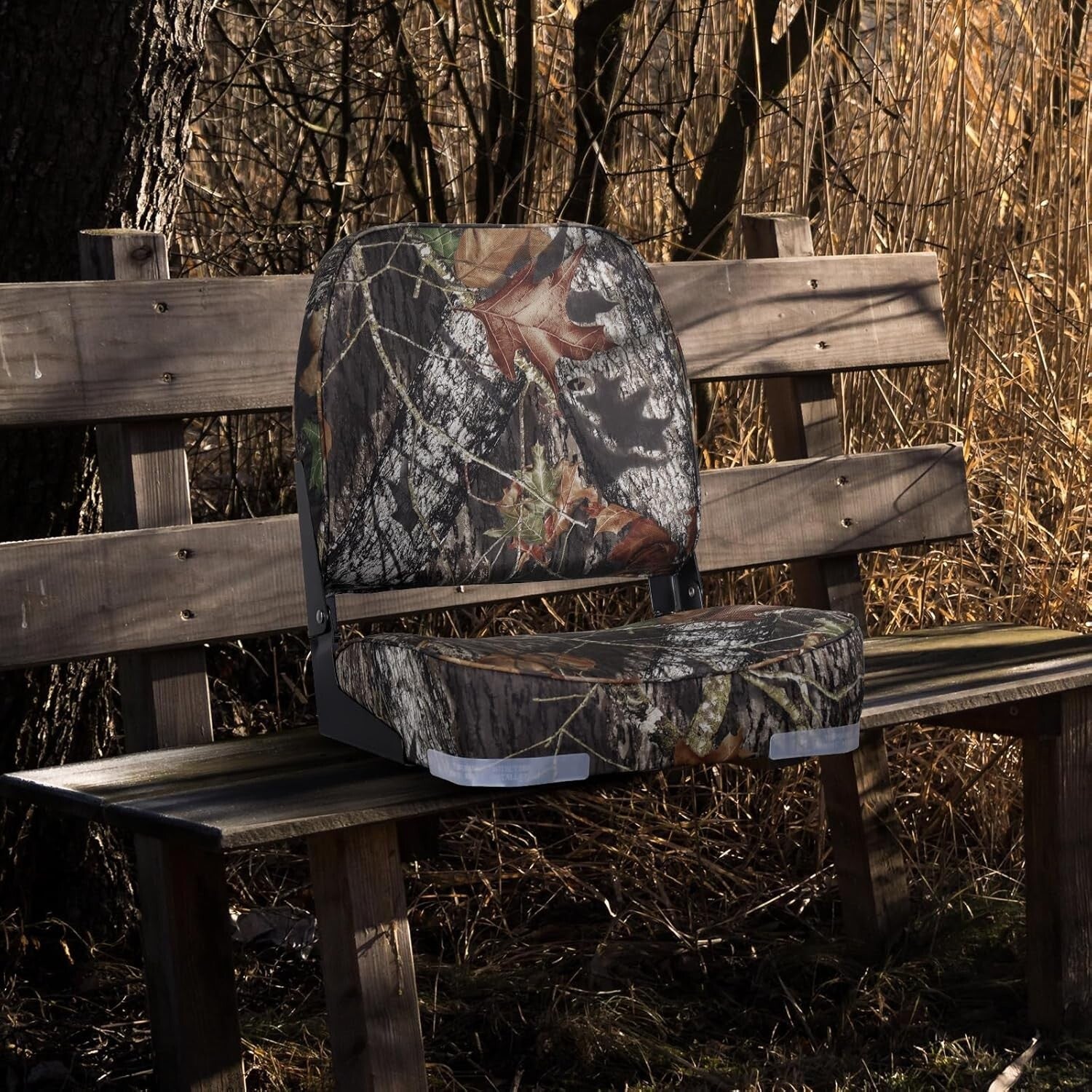 Durable Marine-Grade Vinyl Boat Seats - Ergonomic Pair with Easy Installation