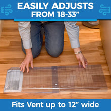 Load image into Gallery viewer, Premium Magnetic Vent Extender 17"-33" Adjustable for Furniture Placement