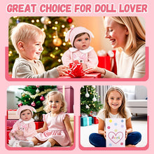 Load image into Gallery viewer, Realistic Newborn Baby Girl Doll with Accessories - Perfect Gift for Kids 3+