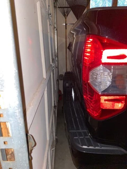 Durable ABS Plastic Garage Parking Aid - Lasts Over a Year Without Batteries