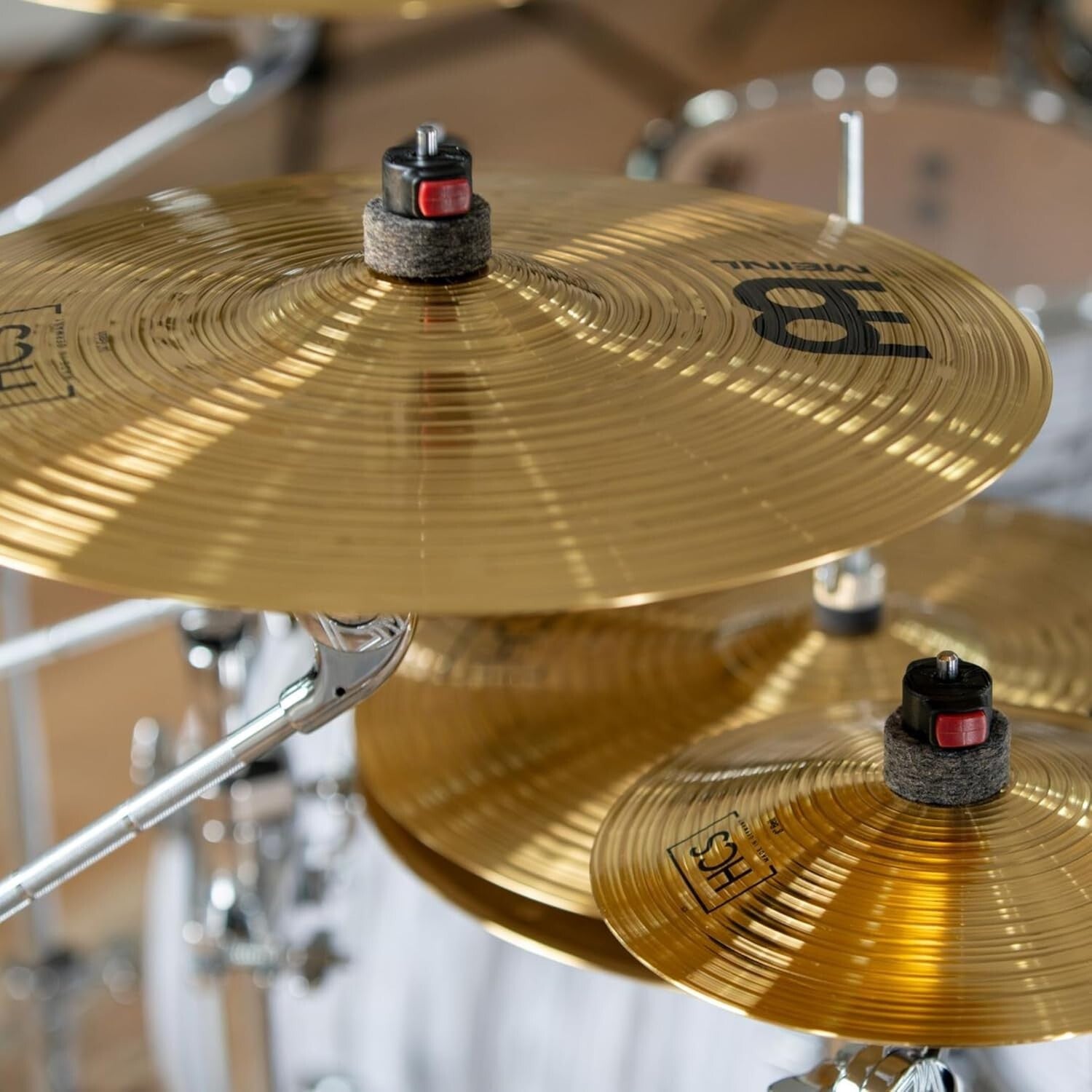 HCS 14" Crash Cymbal - Perfect for Every Musical Style with Bright Brass Finish