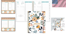 Load image into Gallery viewer, Chic Daily Planner for 2025-2026 – 8.5" x 11" with 12 Tabs &amp; High-Quality Paper