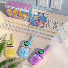 Load image into Gallery viewer, Lightweight Rechargeable Walkie Talkies for Kids - Ideal for Family Adventures