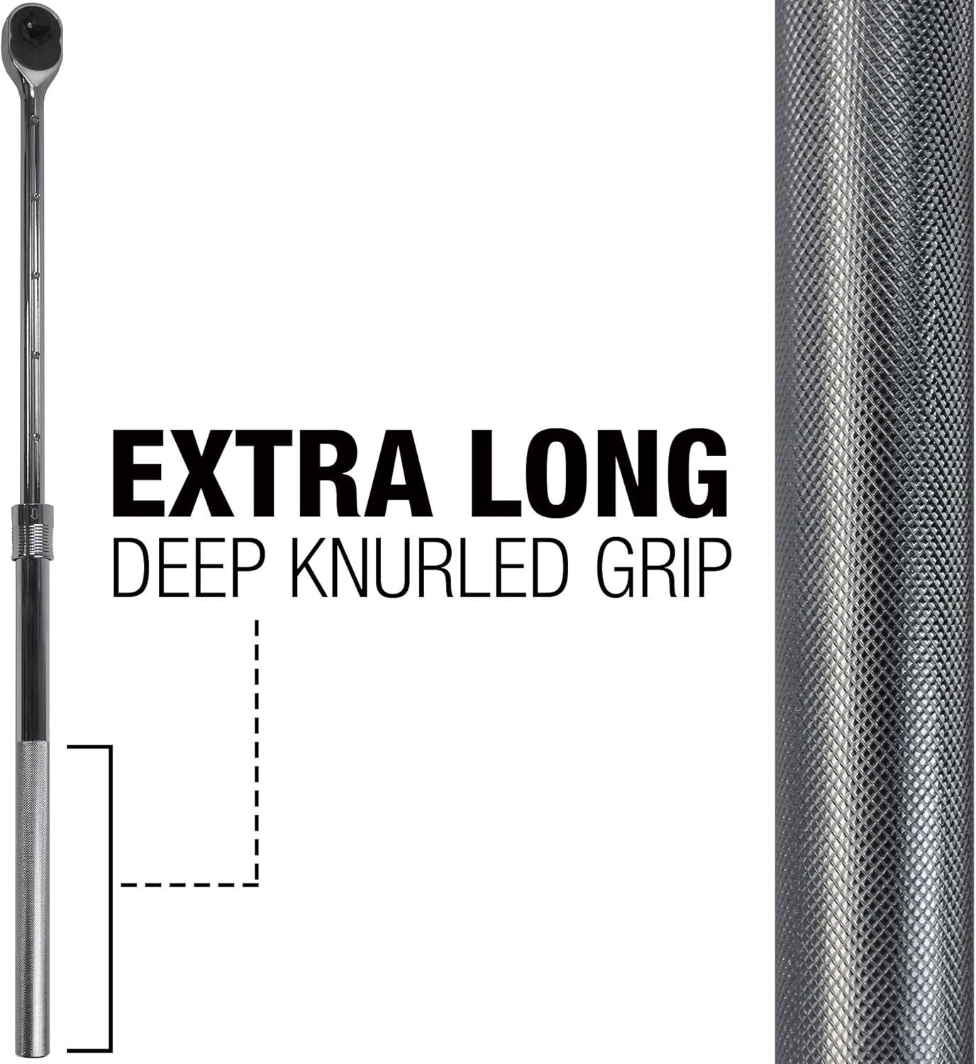 E-Z Red Heavy-Duty Extendable Ratchet - 25 to 40 Inches, No Batteries Required