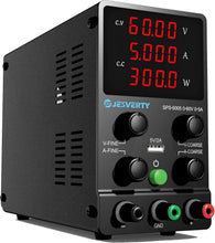 Load image into Gallery viewer, Variable 300W DC Power Supply with 4-Digit LED Display and Coarse Adjustment