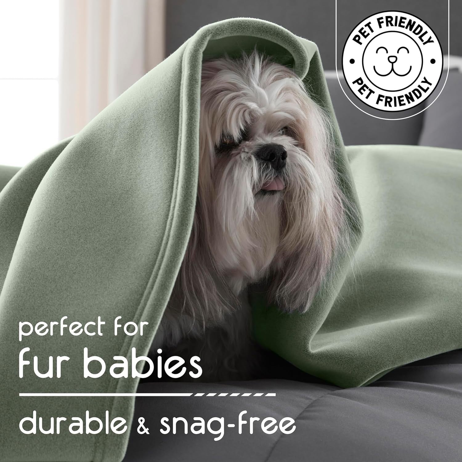 Premium King Size Throw Blanket - Lightweight, Plush, and Durable - Pet Friendly