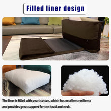 Load image into Gallery viewer, Pearl Cotton Filled Non-Slip Headrest Cushion - Medium Size for Ultimate Comfort