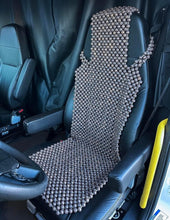 Load image into Gallery viewer, Custom Fit Wood Bead Seat Cover for Truck &amp; RV - Easy Installation &amp; Relaxation