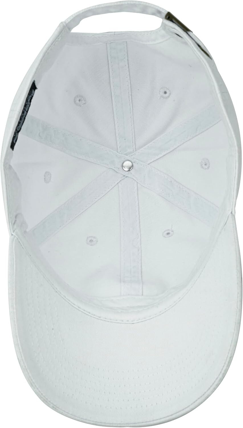 12-Pack Adjustable Cotton Caps - White Baseball Hats for Teams or Events