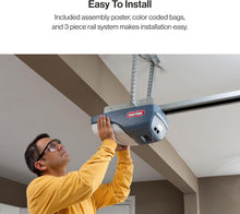 Load image into Gallery viewer, SilentMax 1200 Ultra-Quiet Garage Door Opener with Motion Detection Lighting