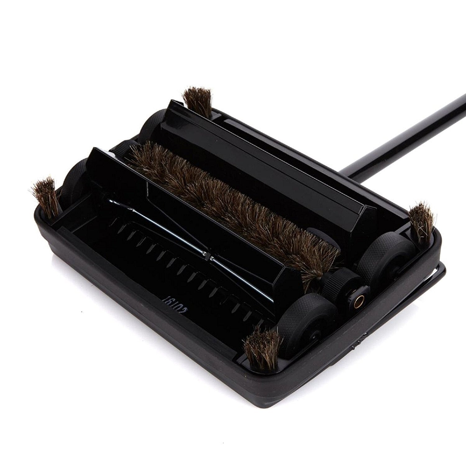 Electrostatic Carpet & Floor Sweeper – Lightweight 9" with Extra Rubber Rotor