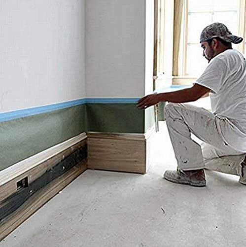 Pro-Grade Green Masking Paper, 3-Roll Set, Perfect for Clean Edges in Painting