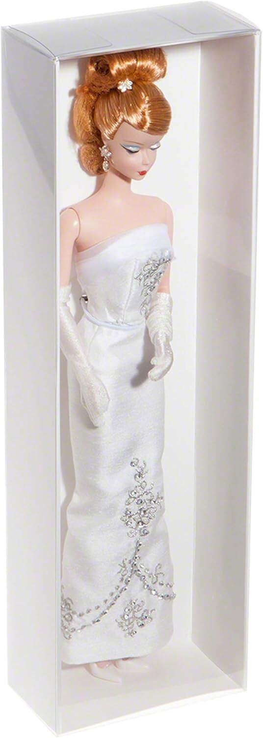 Space-Saving Clear Folding Display Boxes for Fashion Dolls, 4