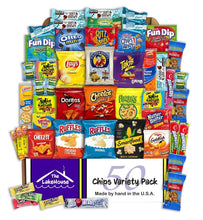 Load image into Gallery viewer, Care Package Snack Variety - 50 Individually Wrapped Snacks for All Occasions