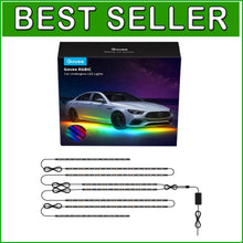 Load image into Gallery viewer, Stylish RGBIC Underglow Lights – 8 LED Strips with Music Sync for Cars &amp; Trucks