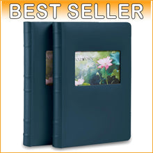 Load image into Gallery viewer, Versatile Navy Photo Album Set for 4x6 &amp; 5x7 Photos - Perfect Gift Package