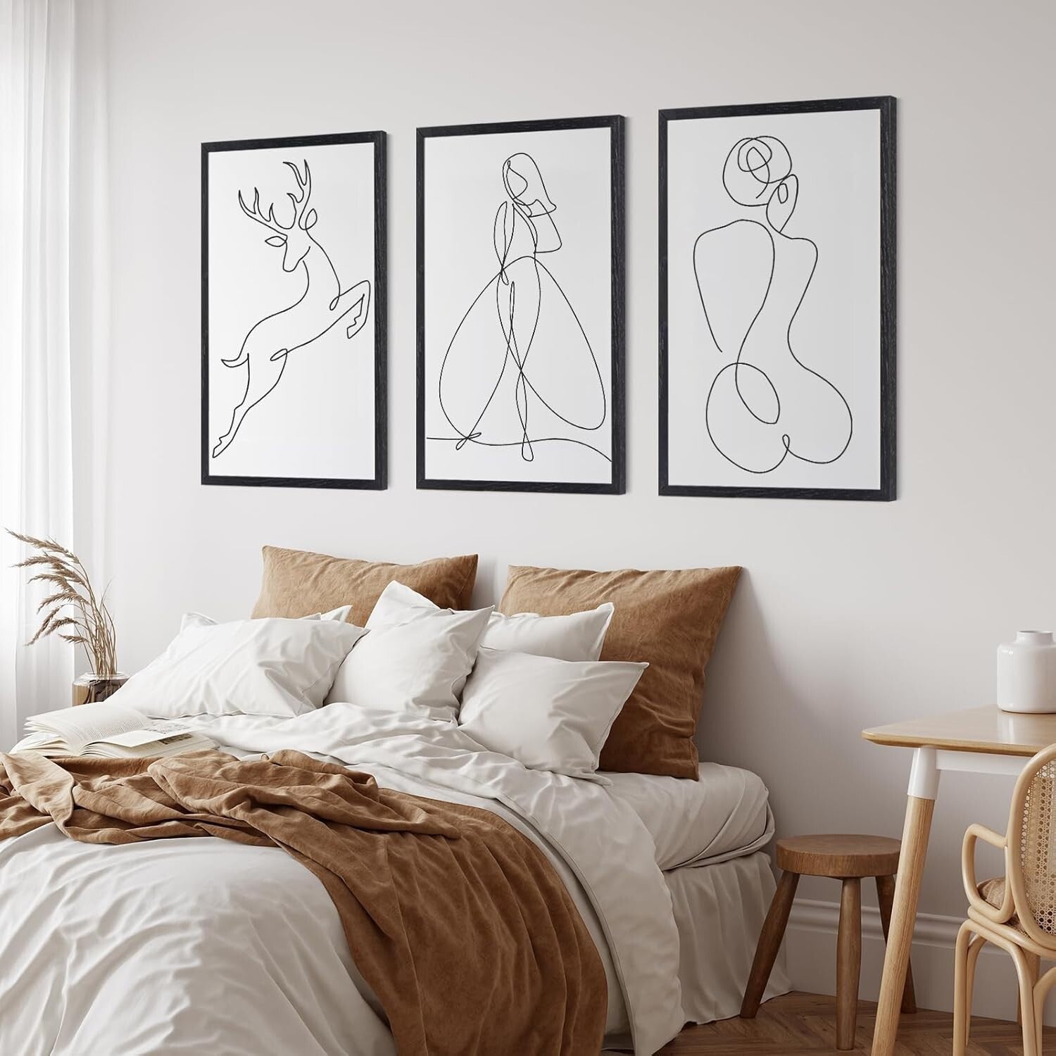 Gallery-Style 20x30 Black Oak Frame Set - Versatile Display for All Occasions