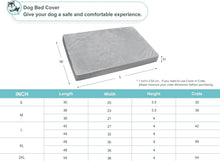 Load image into Gallery viewer, Heavy-Duty Waterproof Dog Bed Cover, Fluffy Design 48"L x 36"W for Large Pets