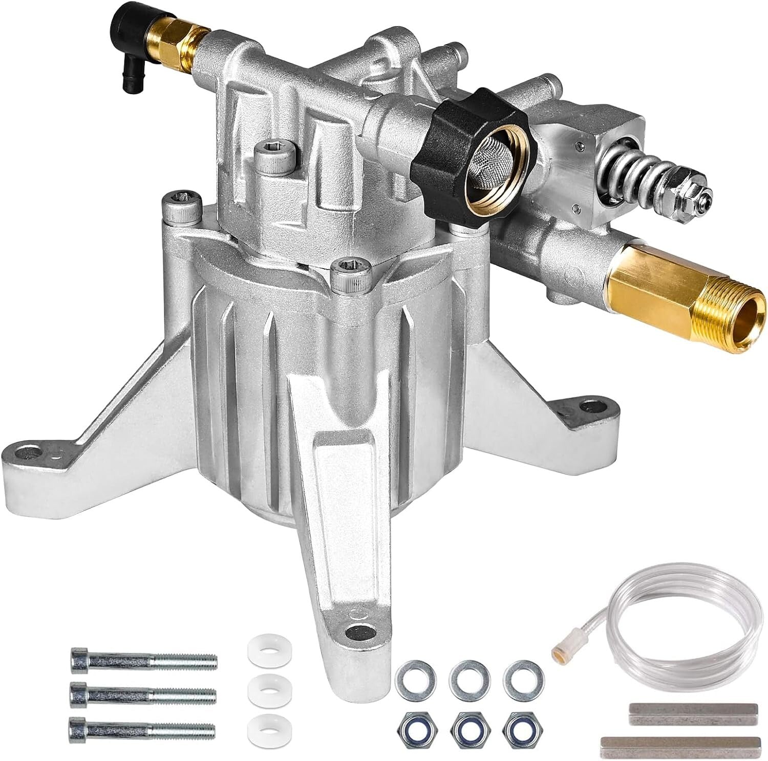 7/8" Shaft 3000 PSI Vertical Pressure Washer Pump - Durable Aluminum Design